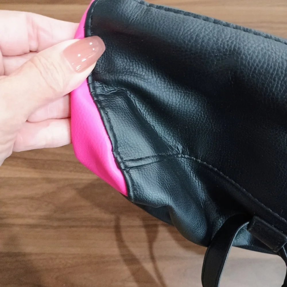 Juicy Couture Black and Pink Backpack